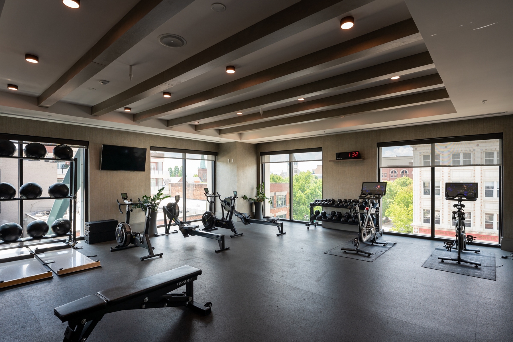 Building Gym located on the third floor of the Arras Building Arras Vacation Rentals
