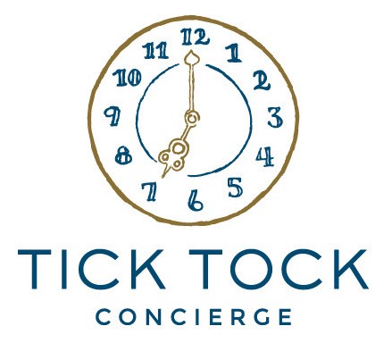 Tick Tock Concierge Logo